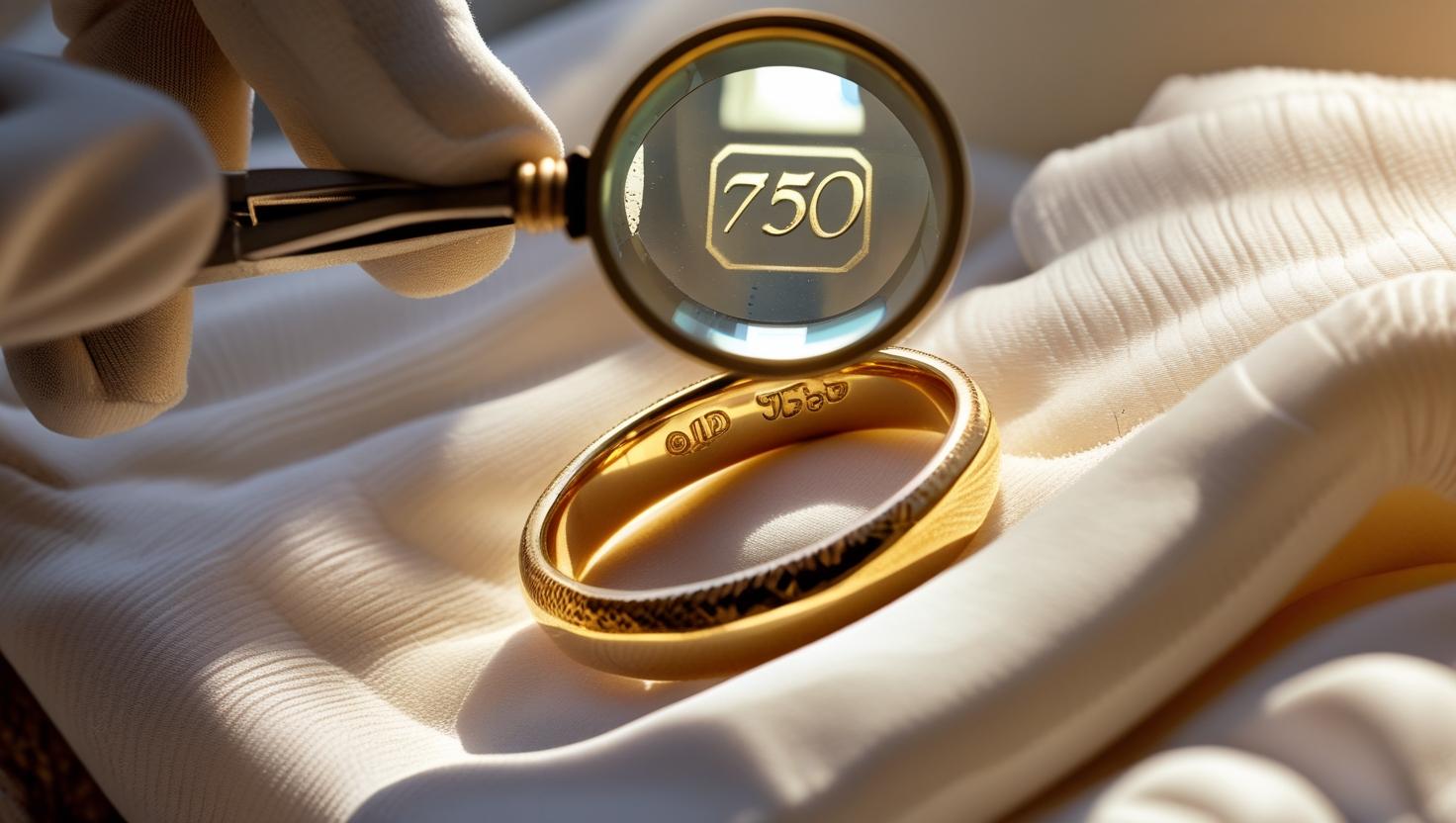 نمونه کد حک‌شده روی انگشتر طلا