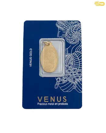 شمش طرح سوییسی 18 عیار 1 گرمی